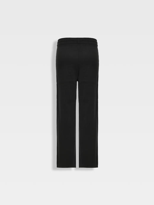 callisto黑色直筒阔腿裤 商品图1