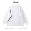 51999SDSA秋冬新款痞帅男装时尚胸前字母印花圆领卫衣下摆松紧百搭上衣 商品缩略图5
