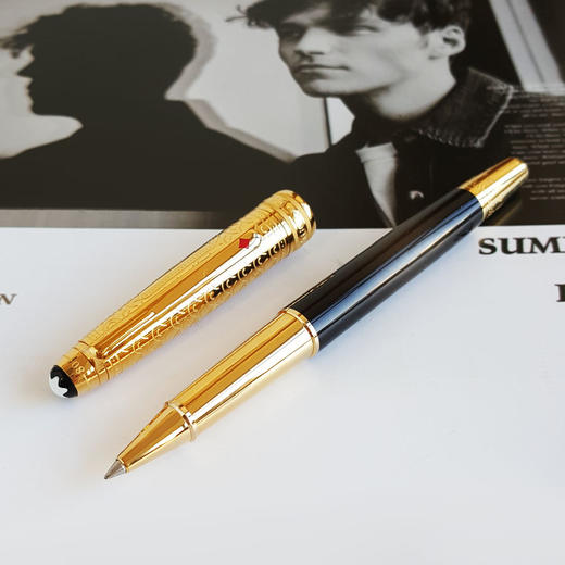 【98新】Montblanc万宝龙大班系列128482大班系列八十天环游地球特别款签字笔中性款091025NJS09现售价：5000 商品图4