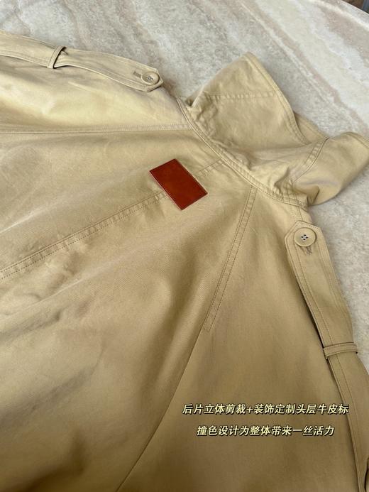 AC*同款两穿领双排扣短风衣外套 商品图14