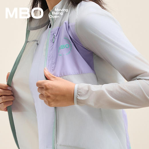 MBO女子骑行风衣CLW31A时尚多功能防风衣 商品图8