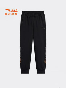 安踏儿童服装男大童星火篮球系列抗菌Ⅱ代长裤352541717