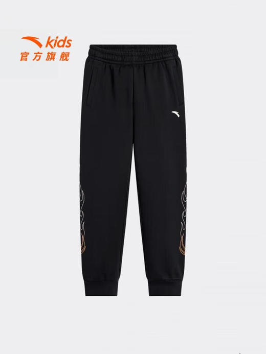 安踏儿童服装男大童星火篮球系列抗菌Ⅱ代长裤352541717 商品图0