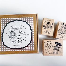 『阿果拉』Bonnie 玛格丽特与玛丽系列 手帐 元气 可爱