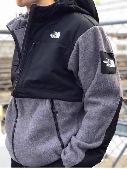 T2F超厚外套 P棉 3M棉填充 连帽摇粒绒拼接外套 WT905 商品图0