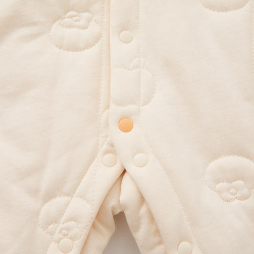 怡比事事平安长袖开襟哈衣HY25WIN030米白59#-80# 商品图10