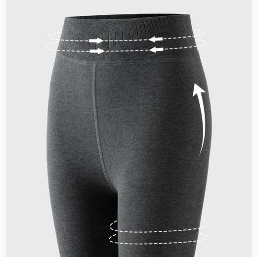 【三种不同厚度可选 均码】酷艾妮时尚百搭竖条纹打底裤 面料柔软细腻亲肤 竖条纹视觉显瘦显高 日常通勤百搭 商品图4