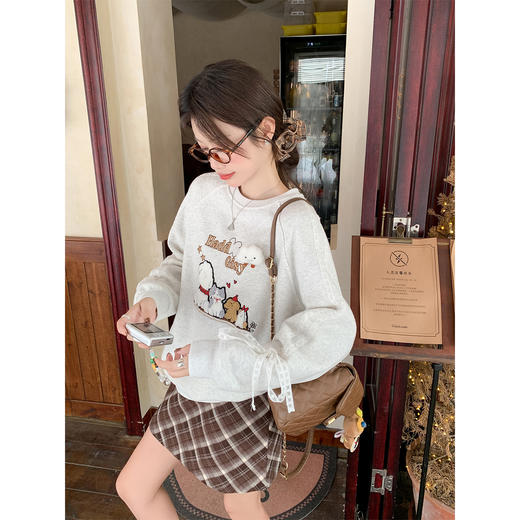 <曾小咸推荐>2.3现货秒杀 ！微信超特价！动物植绒刺绣卫衣 日常189.99 立减100 秒杀89.99！！ 商品图4