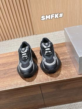SMFK 25SS新款黑色厚底老爹鞋(DBG)
