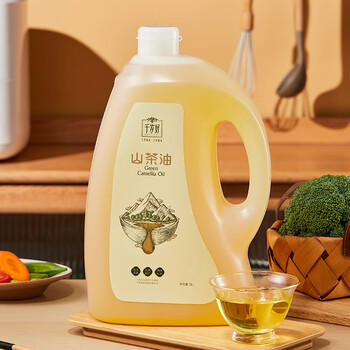 千岁好【保真山茶油】山茶油5L 地标油茶籽油 压榨一级食用油 /粮油调味 /食用油 /山茶油 商品图1