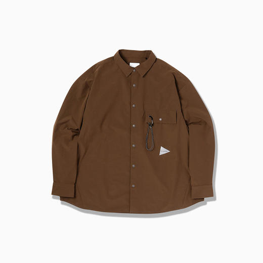 and wander light w cloth shirt 机能性长袖衬衫 商品图0