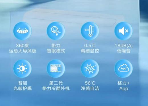 格力·明恬 （101064）柔和不直吹 舒适享清凉KFR-35GW/(35545)FNhAb-B1(WIFI)(珊瑚玉) 商品图1