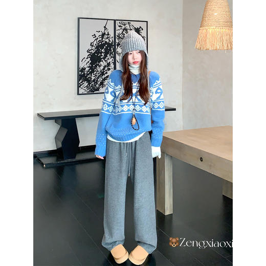 <曾小咸推荐>3.22现货秒杀 ！微信超特价！韩系撞色蝴蝶结毛衣 日常189.99 立减100 秒杀89.99！！ 商品图1