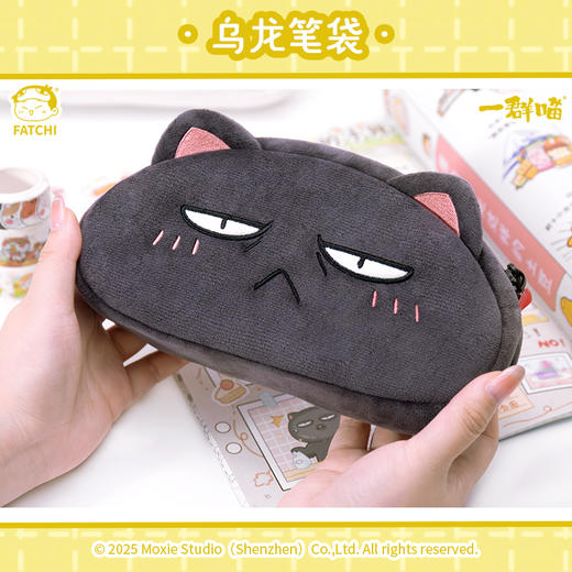 【一群喵笔袋合集】瓜子/花卷/乌龙/拉面/水饺笔袋 商品图8
