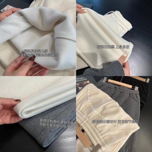 显瘦神裤！lu家加厚加绒婴儿绒芭比裤松紧腰微喇裤女25秋冬款！ 商品图3