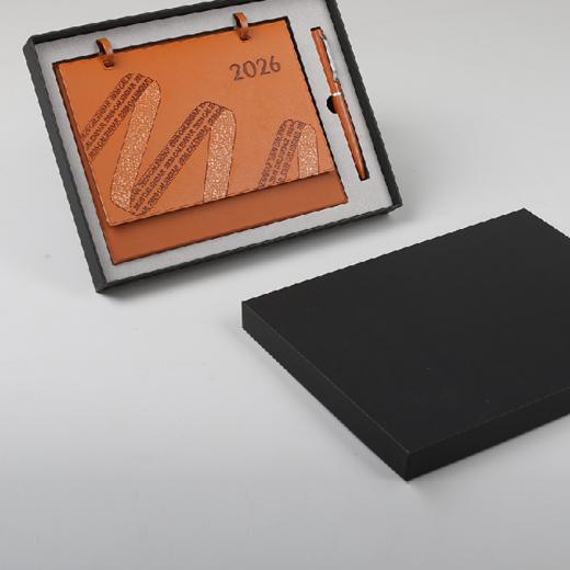 2026皮质台历礼盒系列1/可定制/价格见详情 商品图0