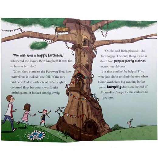 【赠音频，蓝思值640L】远方的魔法树10册A Faraway Tree Adventure章节桥梁侦探小说英文原版五个小伙伴远方的魔法树 商品图3