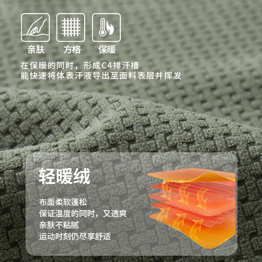 LUCKYDEER/幸运鹿情侣款户外山系轻暖开衫外套时尚软壳马甲RK2888 商品图2