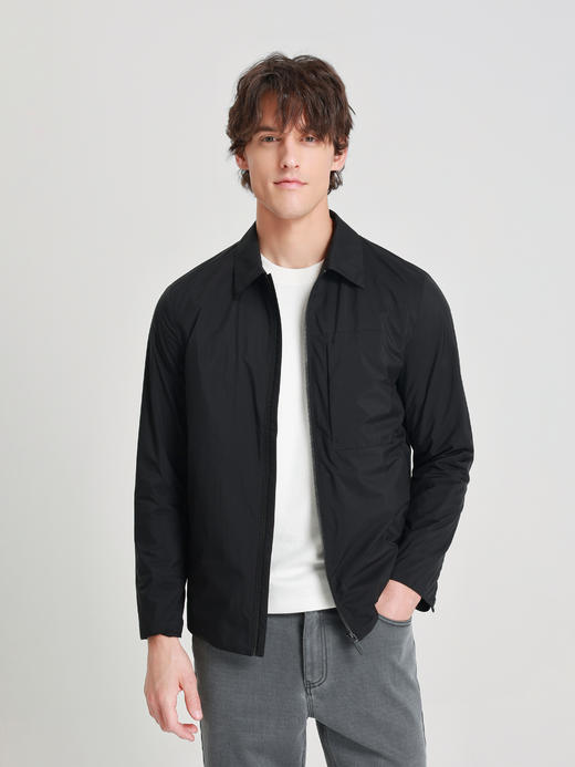 callisto璀璨黑翻领棉服 商品图2