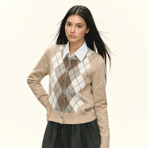 Ariseism 美式复古毛衣女秋季新款上衣 商品图1