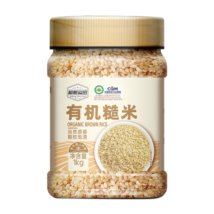 溢田有机糙米1kg