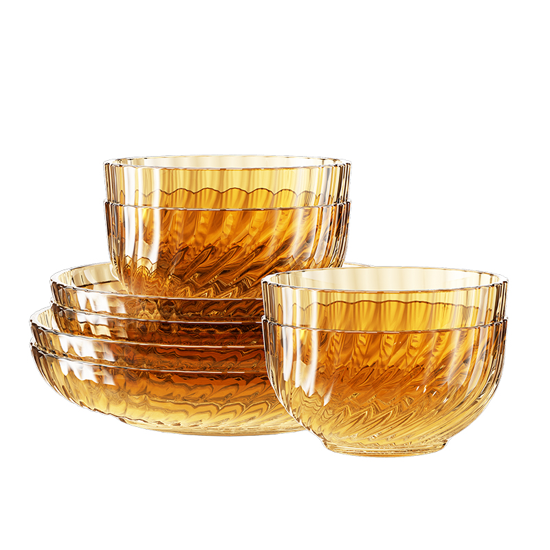 LC-CJJ1129 乐美雅塞纳流光餐具8件套