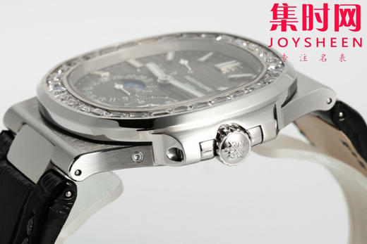 PPF潜心三年 真"芯"之作！百达翡丽PP鹦鹉螺系列5712GR 方钻灰盘皮带款总裁 新升级V3版 男士腕表 商品图3