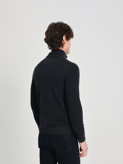 callisto深灰巴素兰羊毛半高领毛衣 商品图4