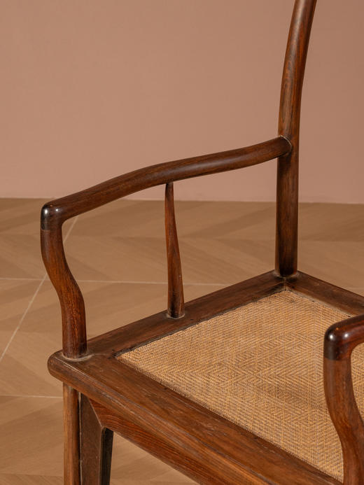 清	红木南官帽椅 商品图4