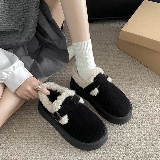 【HF】无忧购 “清仓福利”休闲厚底毛毛女款秋冬季加厚加绒保暖雪地靴1861/1862/1868（截单后3-5天发货） 商品图12