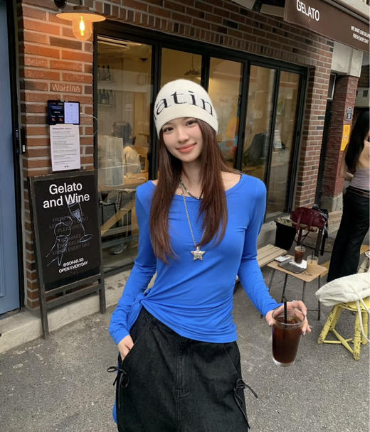 韩国Matin Kim针织冷帽毛线帽101707 商品图4