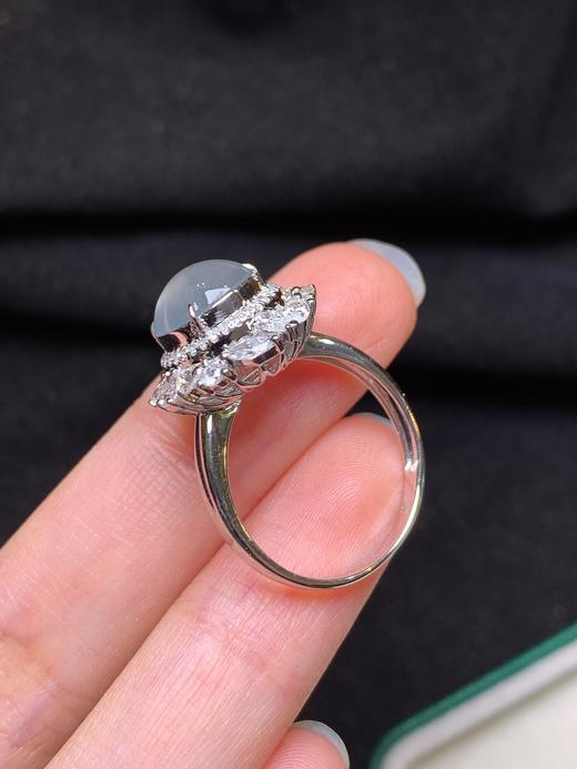 蛋面翡翠戒指 商品图2