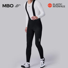 MBO Softshell 男子冬季软壳防风保暖背带骑行长裤 双箭头 T180 (经销商专拍链接，非经销商拍单不发货)