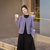 HR YJH5137韩系娃娃领双面羊毛大衣气质毛呢外套 商品缩略图2