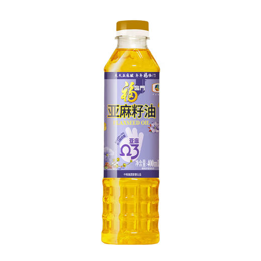 福临门福泰安康亚麻籽油 400mL 商品图0