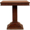 民国 红木万字纹厚面独柱方桌 商品缩略图5