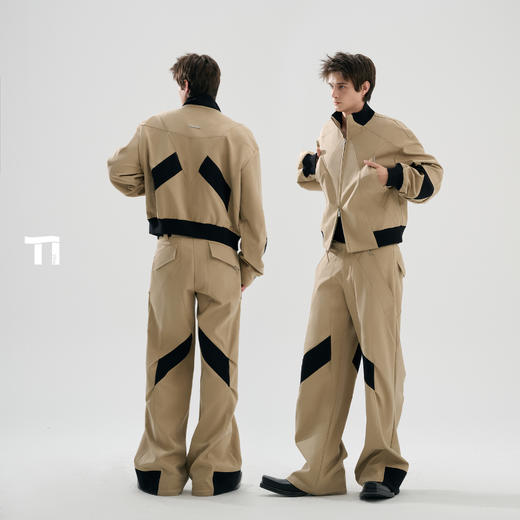 启世录TIWILLTANG“艟解辙构”罗序构能立领缚行型动标帧夹克套装 商品图2