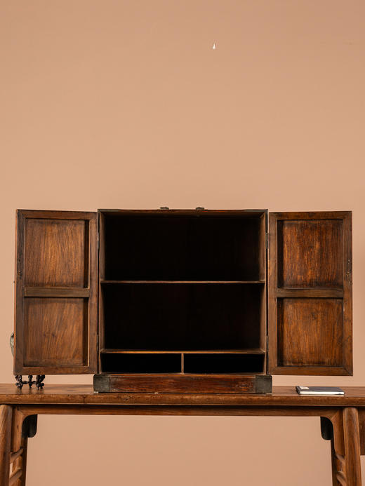 清	黄花梨提梁大书箱 商品图4