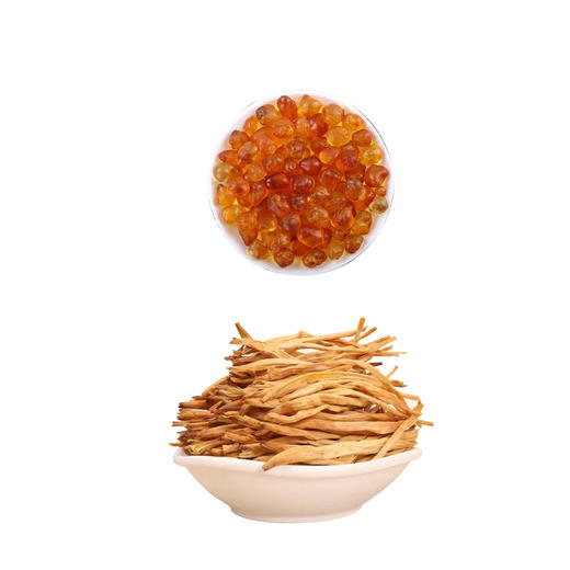 临泉特产桃胶黄花菜组合1000g 商品图0