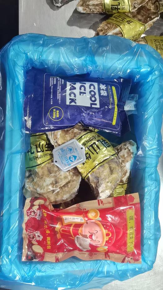【鲜活捕捞，山东威海乳山发货】5XL乳山生蚝   送开蚝器，调料包 商品图1