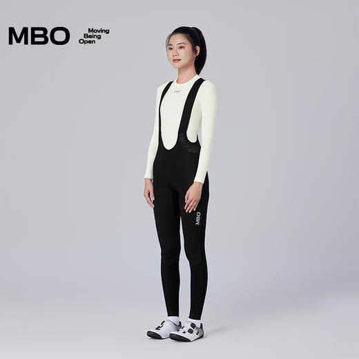 MBO Softshell 女子冬季软壳防风保暖背带骑行长裤 双箭头 T190  (经销商专拍链接，非经销商拍单不发货) 商品图4