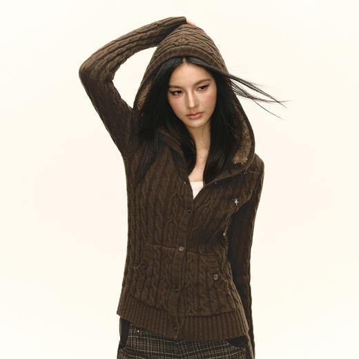 Ariseism 美式复古毛衣女秋季新款上衣 商品图1