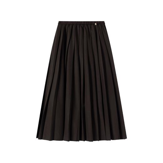 【破价】N°28 2025秋季新款设计师女装半身裙气质百搭长裙子百褶裙 895382Q868 商品图4