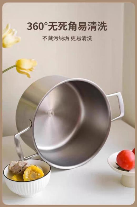 【6F】德国三头鹰纯钛汤蒸锅 商品图9