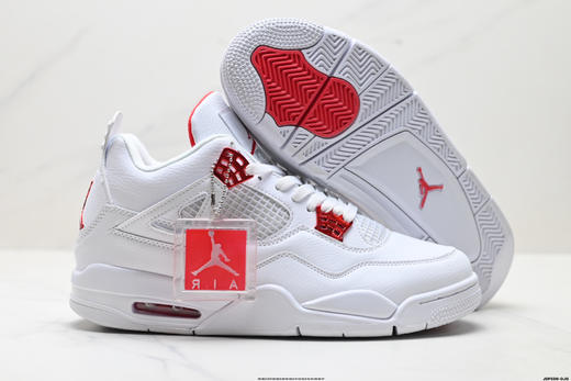 耐克乔丹Air Jordan 4 Retro经典复古中帮休闲运动篮球鞋308497-117男女鞋 商品图4