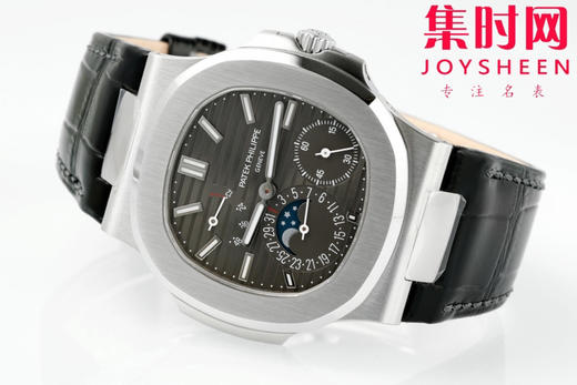 PPF潜心三年 真"芯"之作！百达翡丽PP鹦鹉螺系列5712GR 灰盘皮带款总裁 新升级V3版 男士腕表 商品图5