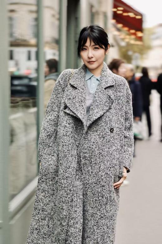 MAISON COVET骆马绒长款大衣 商品图0