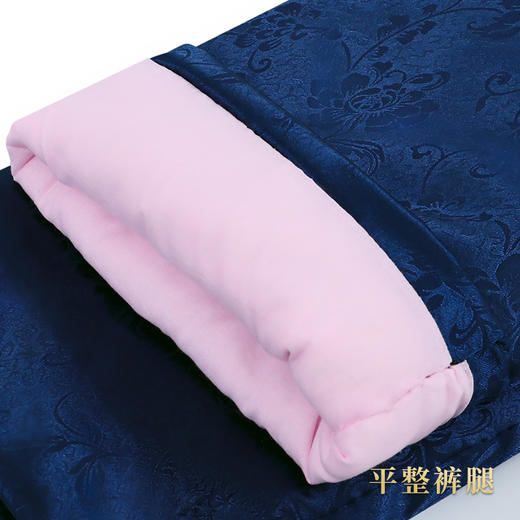 天福系列-凤羽女唐装（蓝） 商品图4