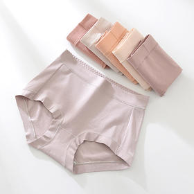 赏茜女士中高腰收腹内裤|新疆长绒棉面料，舒适透气