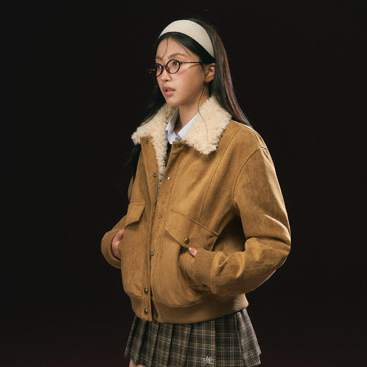 Ariseism 美式复古短外套女秋季新款上衣 商品图2